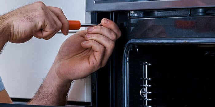 repairing a cooker