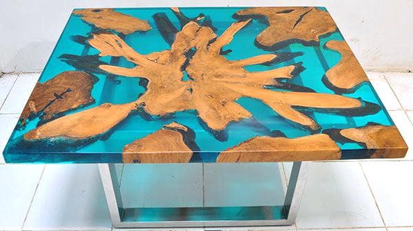 resin coffee table