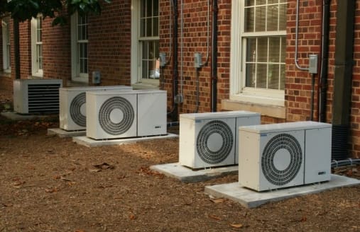 installed air conditioning units